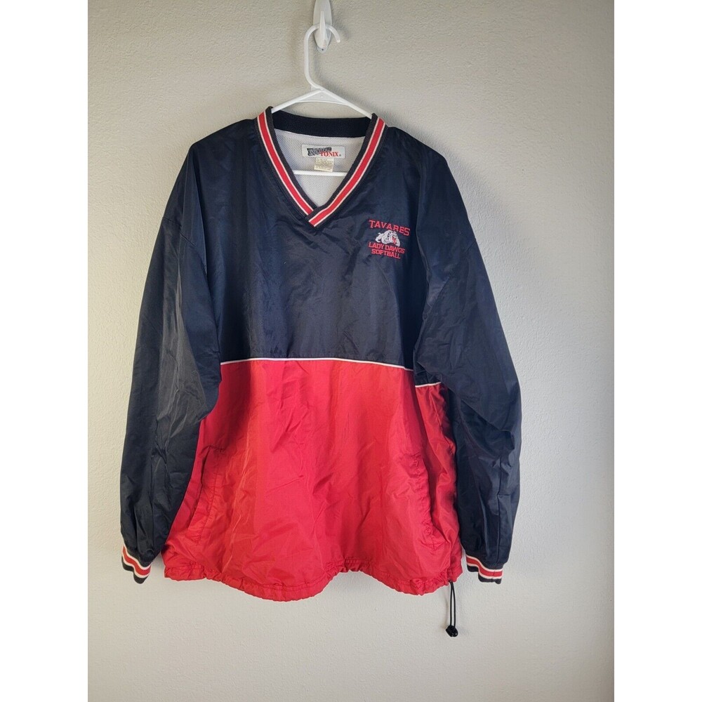 Vintage Tavares Lady Dawgs Softball Nylon Jacket Size Xl